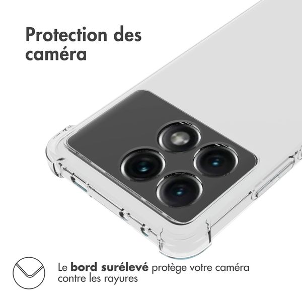 imoshion Shockproof Case Xiaomi Poco X6 Pro - Transparent