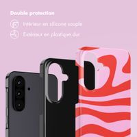 Selencia Coque arrière Vivid Samsung Galaxy A57 (5G) - Dream Swirl Pink