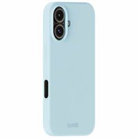 Holdit Coque Silicone iPhone 16 - Mineral Blue