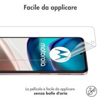 imoshion Protection d'écran Film 3pack Motorola Moto G42