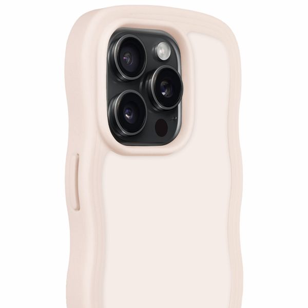 Holdit Coque Wavy iPhone 14 Pro - Light Beige