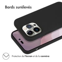 imoshion Coque Couleur iPhone 14 Pro - Noir