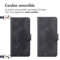 imoshion Etui de télephone portefeuille avec cordon Samsung Galaxy A27 (5G) - Noir