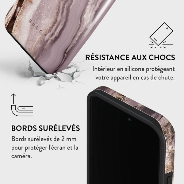 Burga Coque arrière Tough iPhone 15 Pro Max - Golden Taupe