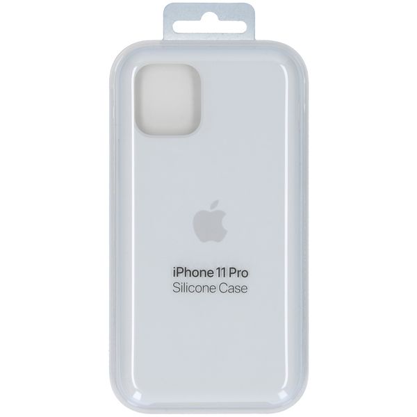 Apple Coque en silicone iPhone 11 Pro - Blanc