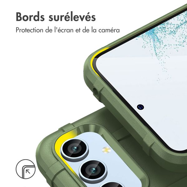 imoshion Coque Rugged Shield Samsung Galaxy A54 (5G) - Vert foncé