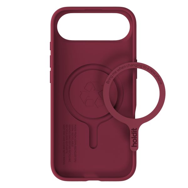 Holdit Coque MagSafe Apple iPhone Air - Red Velvet