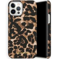 Selencia Coque Maya Fashion iPhone 12 (Pro) - Brown Panther