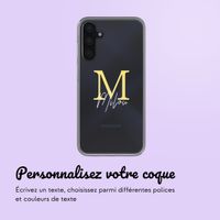 Coque personnalisée avec une lettre Samsung Galaxy A15 - Transparent