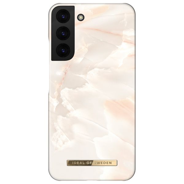 iDeal of Sweden Coque Fashion Samsung Galaxy S22 Plus - Rose Pearl Marble