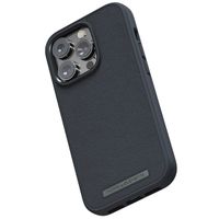 Njorð Collections Coque en cuir véritable MagSafe iPhone 14 Pro - Black