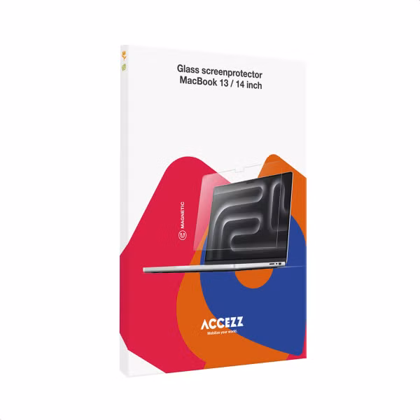 Accezz Protecteur d'écran en verre Apple MacBook Air 13 pouces (2022 / 2024 M3 chip / 2025 M4 chip)