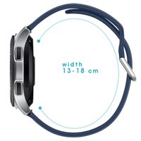 imoshion Bracelet silicone le Garmin Venu / Vivoactive 3 / Forerunner 245 - Bleu foncé