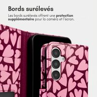 imoshion Étui de télephone portefeuille Design Samsung Galaxy A16 - Hearty Blush