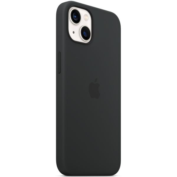 Apple Coque en silicone MagSafe Apple iPhone 13 - Midnight