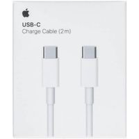 Apple Lot USB-C | Adaptateur secteur USB-C 20 watts + Câble de charge USB-C vers USB-C - 2 mètres - Blanc