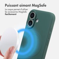 imoshion Coque Couleur avec MagSafe Apple iPhone 17 - Vert foncé