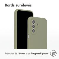 Accezz Coque Liquid Silicone Samsung Galaxy A27 (5G) - Cooper Green