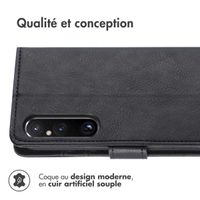 imoshion Étui de télephone portefeuille Sony Xperia 1 V - Noir
