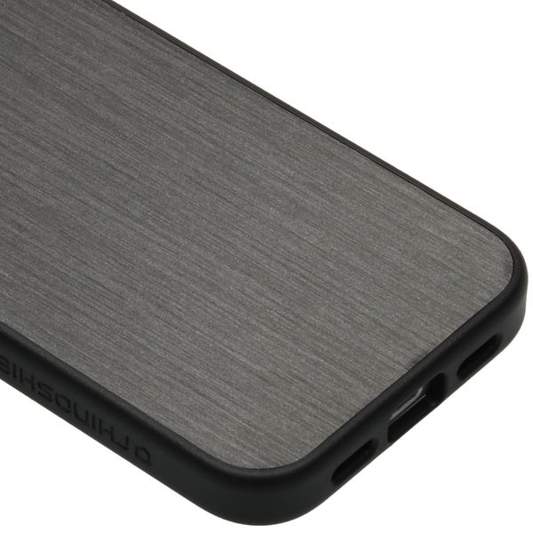 RhinoShield Coque SolidSuit iPhone 12 Mini - Brushed Steel