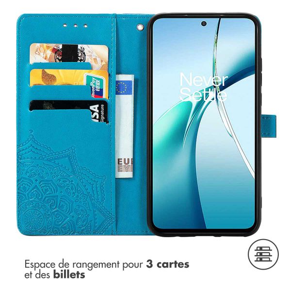 imoshion Etui de télephone Mandala Samsung Galaxy S25 Edge - Turquoise