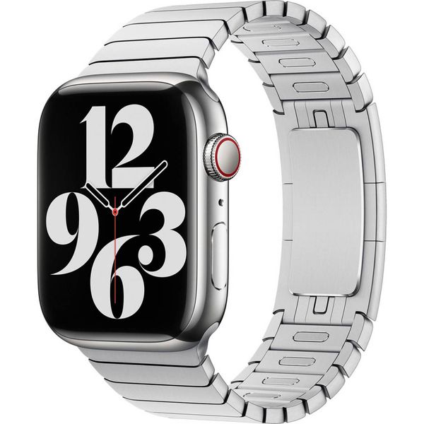 Apple Steel Link Band Apple Watch Series 1-9 / SE - 38/40/41 mm / Series 10 - 42 mm - Argent