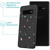 imoshion Coque Design Samsung Galaxy S10 - Etoiles / Noir