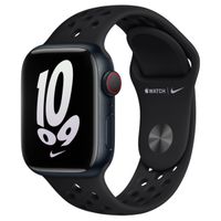 Apple Nike Sport Band Apple Watch Series 1-9 / SE - 38/40/41 mm / Series 10 - 42 mm - Noir