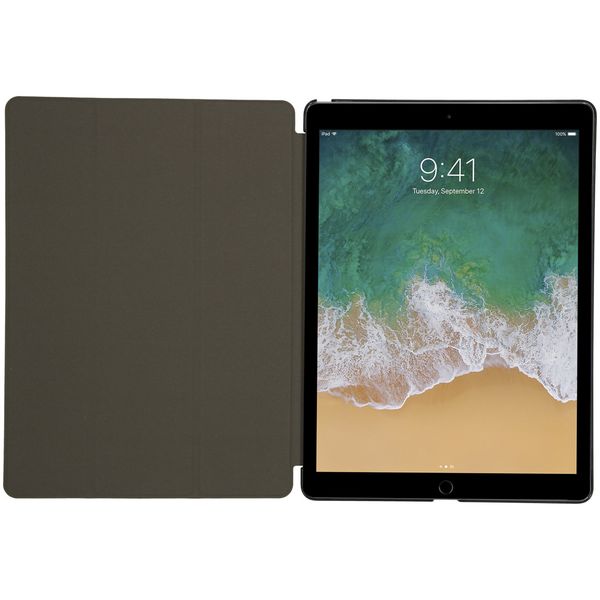 imoshion Coque tablette Trifold Apple iPad Pro 12.9 (2017) / Pro 12.9 (2015) - Vert foncé