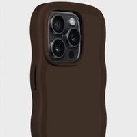 Holdit Coque Wavy Apple iPhone 14 Pro Max - Chocolate