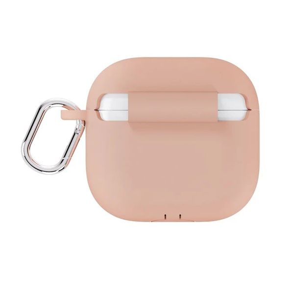 Holdit Coque Solid Silicone Apple AirPods 4 - Bare Pink