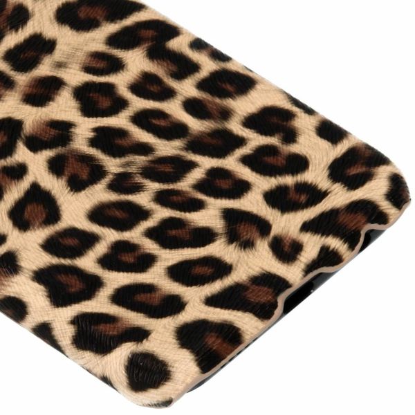 Coque au motif léopard Huawei P20 Lite - Brun