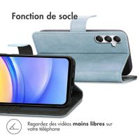 imoshion Étui de télephone portefeuille Samsung Galaxy A15 (5G/4G) - Bleu clair