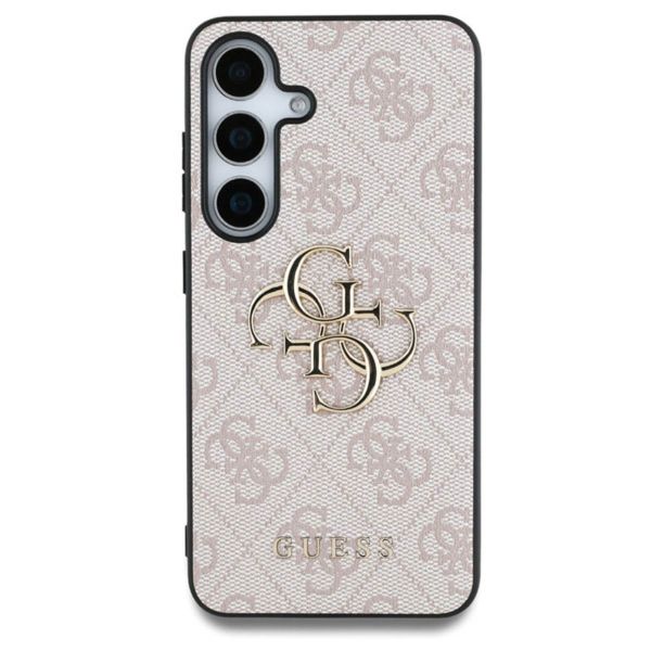 Guess Coque 4G Metal Logo Backcover Samsung Galaxy S25 - Rose