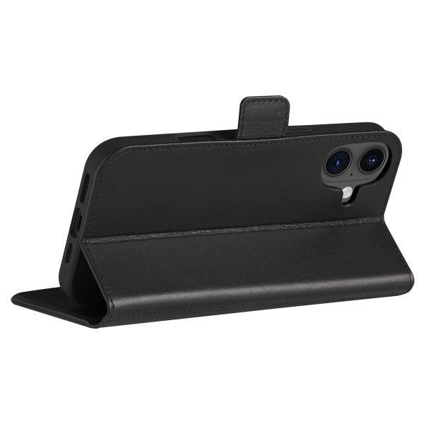 dbramante1928 Étui de télephone portefeuille Apple iPhone 16 Plus - Noir
