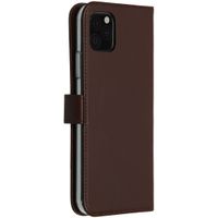 Selencia Étui de téléphone en cuir véritable Apple iPhone 11 Pro Max