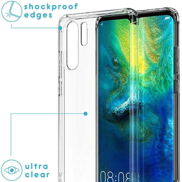 imoshion Coque avec cordon Huawei P30 Pro - Noir Dorée