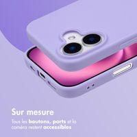 imoshion Coque Couleur Apple iPhone 16 - Tropical Violet