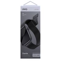 Uniq Bracelet en acier Dante Mesh Apple Watch Series 1 á 10 / SE / Ultra (2) (44/45/46/49 mm) - Graphite