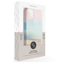 Selencia Aurora Coque Fashion iPhone 15 Plus - Coque durable - 100% recyclée - Sky Sunset Multicolor