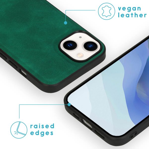 imoshion Etui de télephone luxe 2-en-1 amovible Apple iPhone 14 - Vert foncé