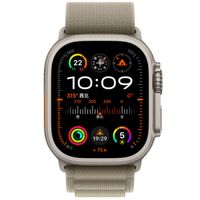 WiWu Bracelet en nylon Alpine Apple Watch Series 1 á 10 / SE / Ultra (2) (44/45/46/49 mm) - Vert Olive