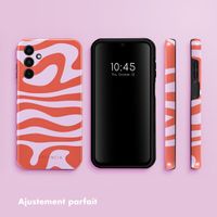 Selencia Coque arrière Vivid Samsung Galaxy A15 (5G/4G) - Dream Swirl Pink