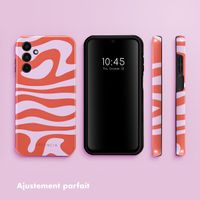 Selencia Coque arrière Vivid Tough Samsung Galaxy A15 (5G/4G) - Dream Swirl Pink