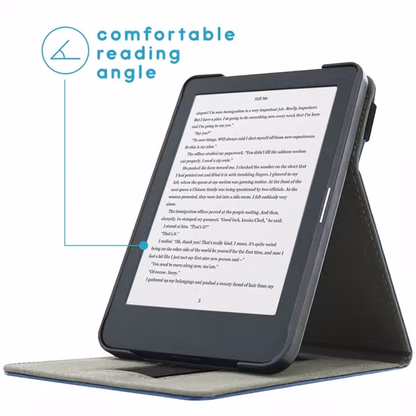 imoshion Étui á rabat Kobo Clara HD - Bleu foncé