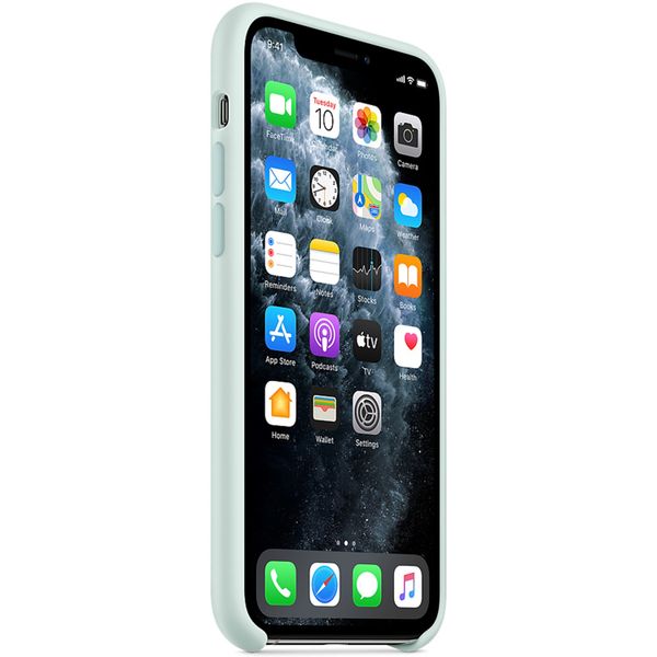 Apple Coque en silicone iPhone 11 Pro - Seafoam