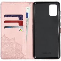 Etui de téléphone portefeuille Samsung Galaxy A71