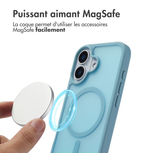 imoshion Coque Color Guard avec MagSafe Apple iPhone 17 - Bleu clair