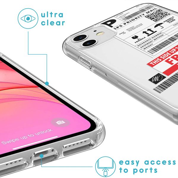 imoshion Coque Design iPhone 11 - Étiquette