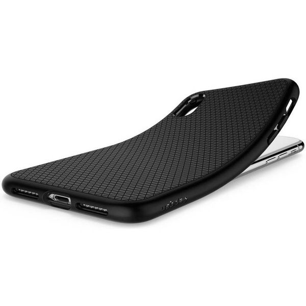 Spigen Coque Liquid Air iPhone Xs / X - Noir